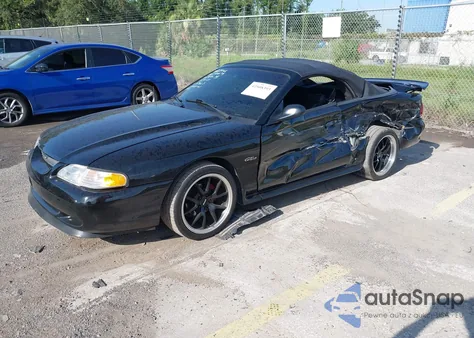 1998 Ford Mustang Gt z USA, uszkodzony, nr VIN 1FAFP45X9WF197541